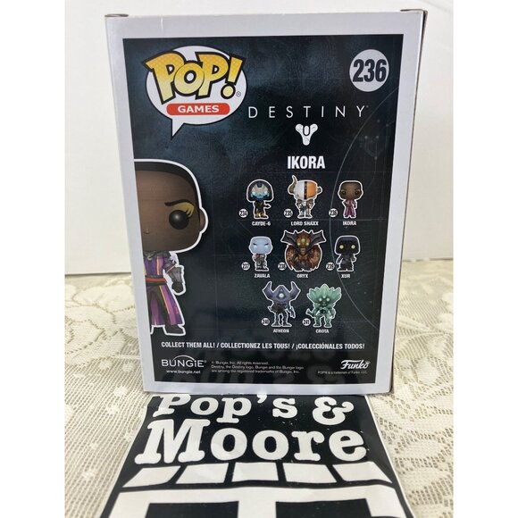 Funko Pop! Destiny: Ikora 236 Vinyl Figure New With Box Defects - Picture 4 of 13